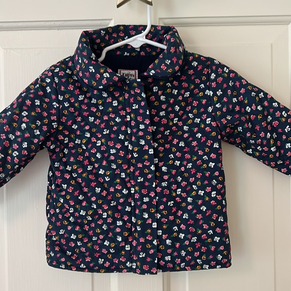 Baby girl reversible corduroy jacket, size 2T - Picture 5 of 6